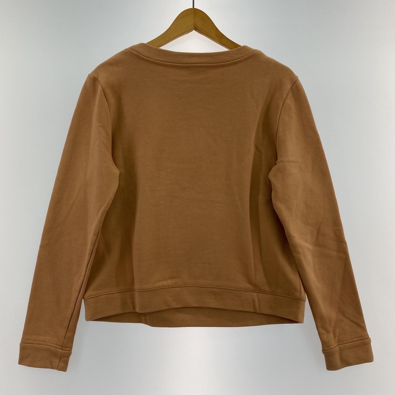 その他トップス ELISABETTA FRANCHI デザインスウェット ベージュ 40 オレンジ