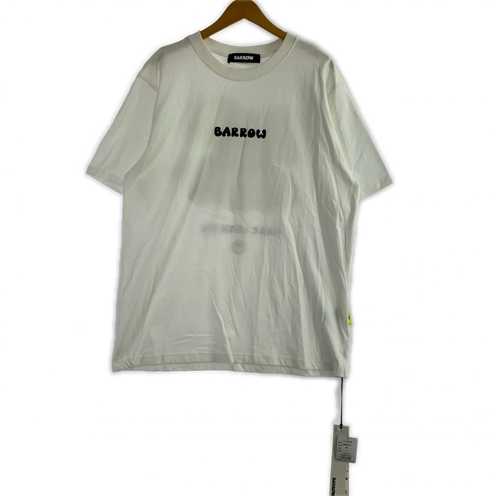 その他トップス BARROW プリントTee L ホワイト