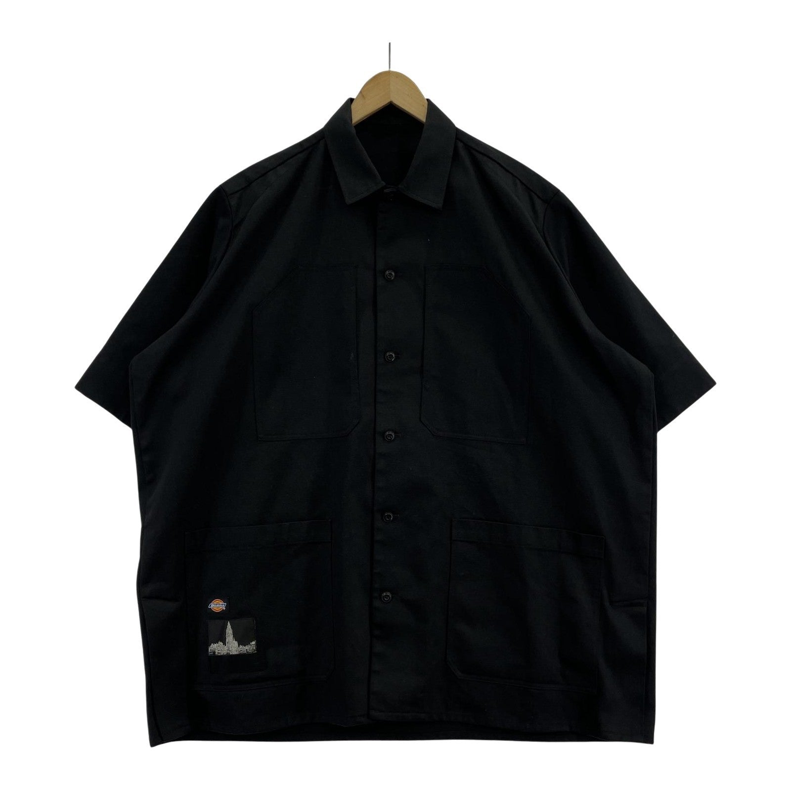 長袖シャツ TARO HORIUCHI×Dickies 21ss Oversized Shirt 44 ブラック