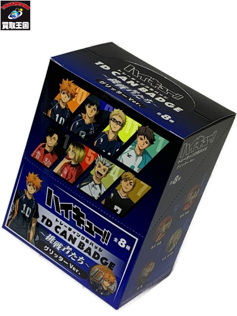 ハイキュー 挑戦者達 TD CAN BADGE 未開封BOX フィギュア/グッズ