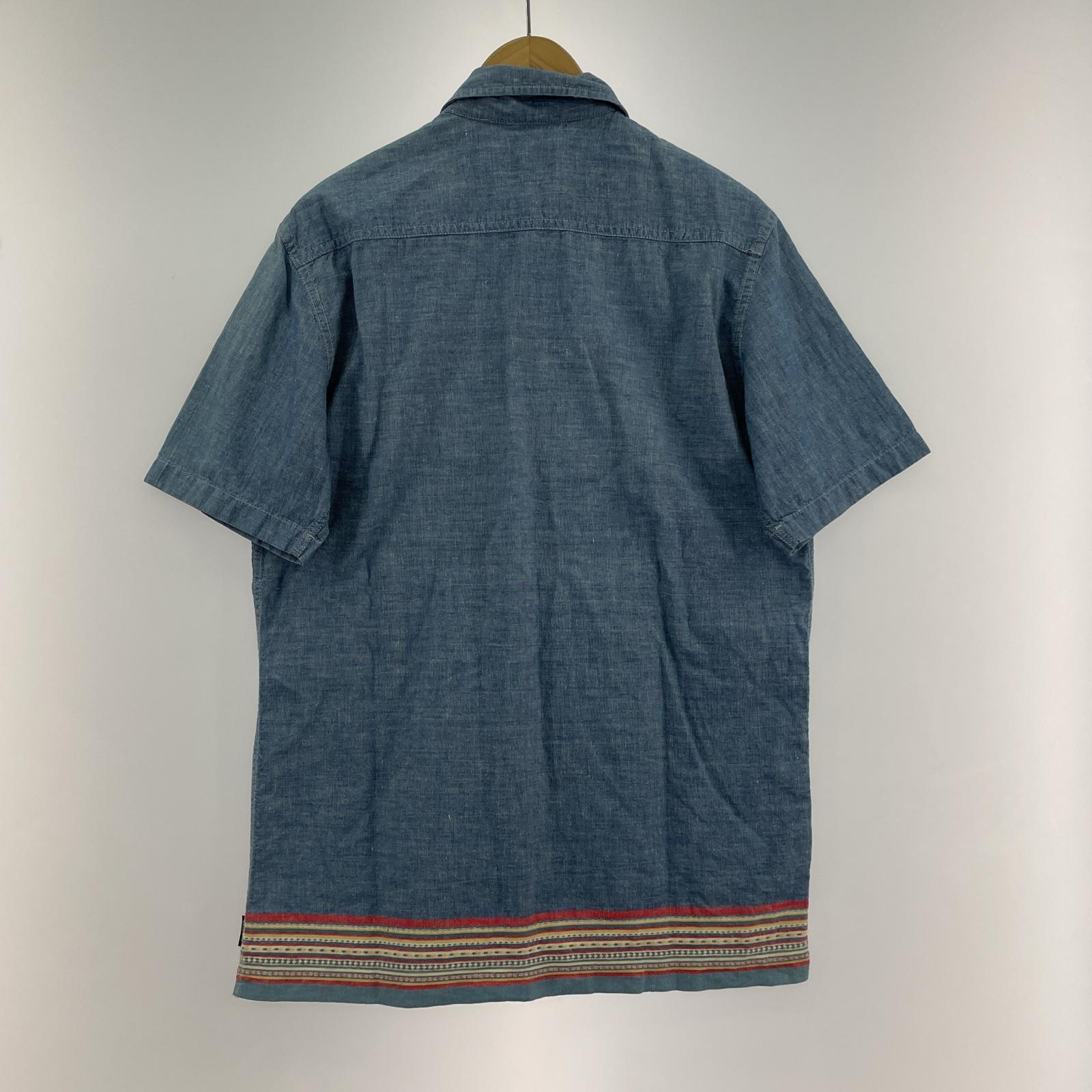 長袖シャツ Go hemp S/Sシャツ/ブルー系 (2) 2 ブルー