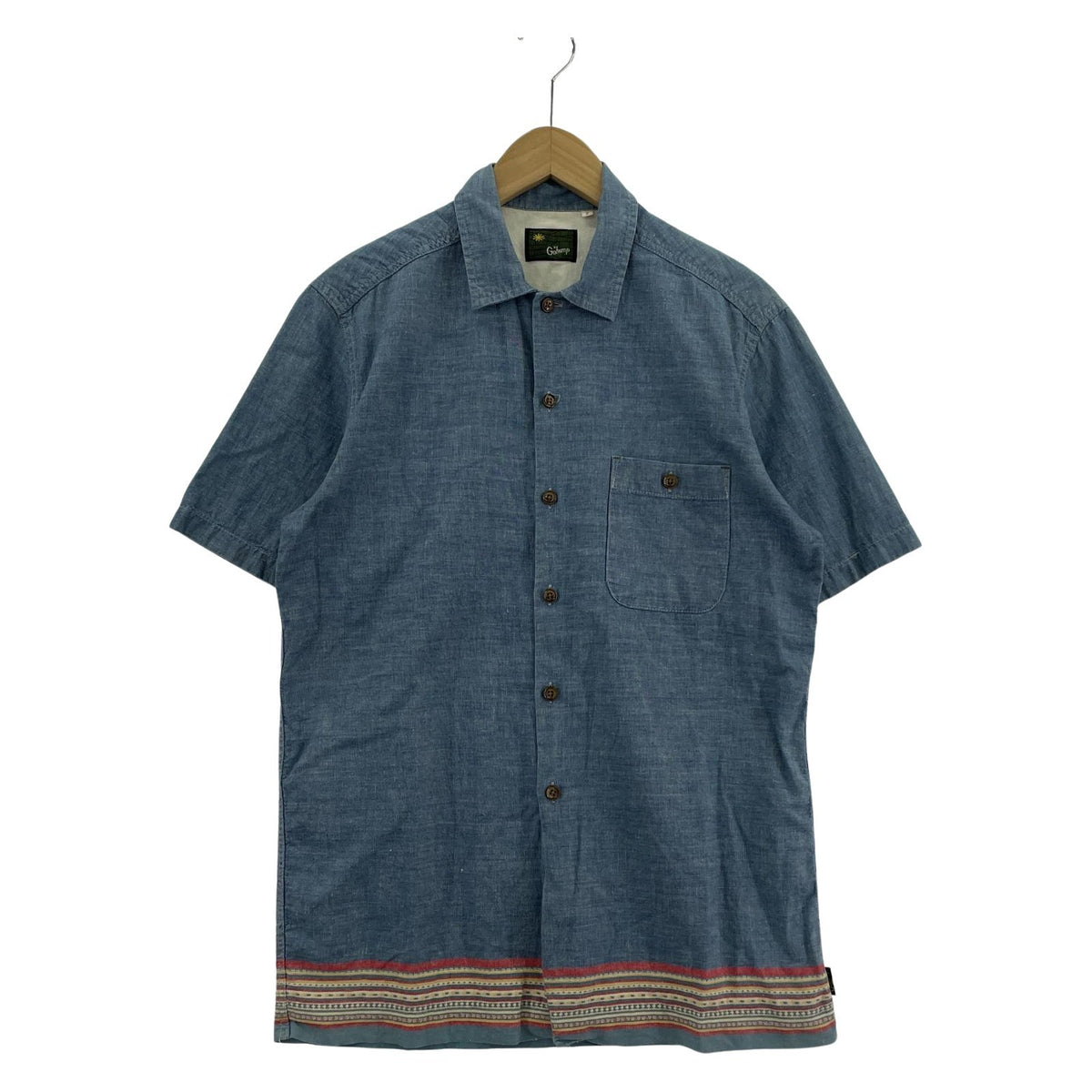 長袖シャツ Go hemp S/Sシャツ/ブルー系 (2) 2 ブルー
