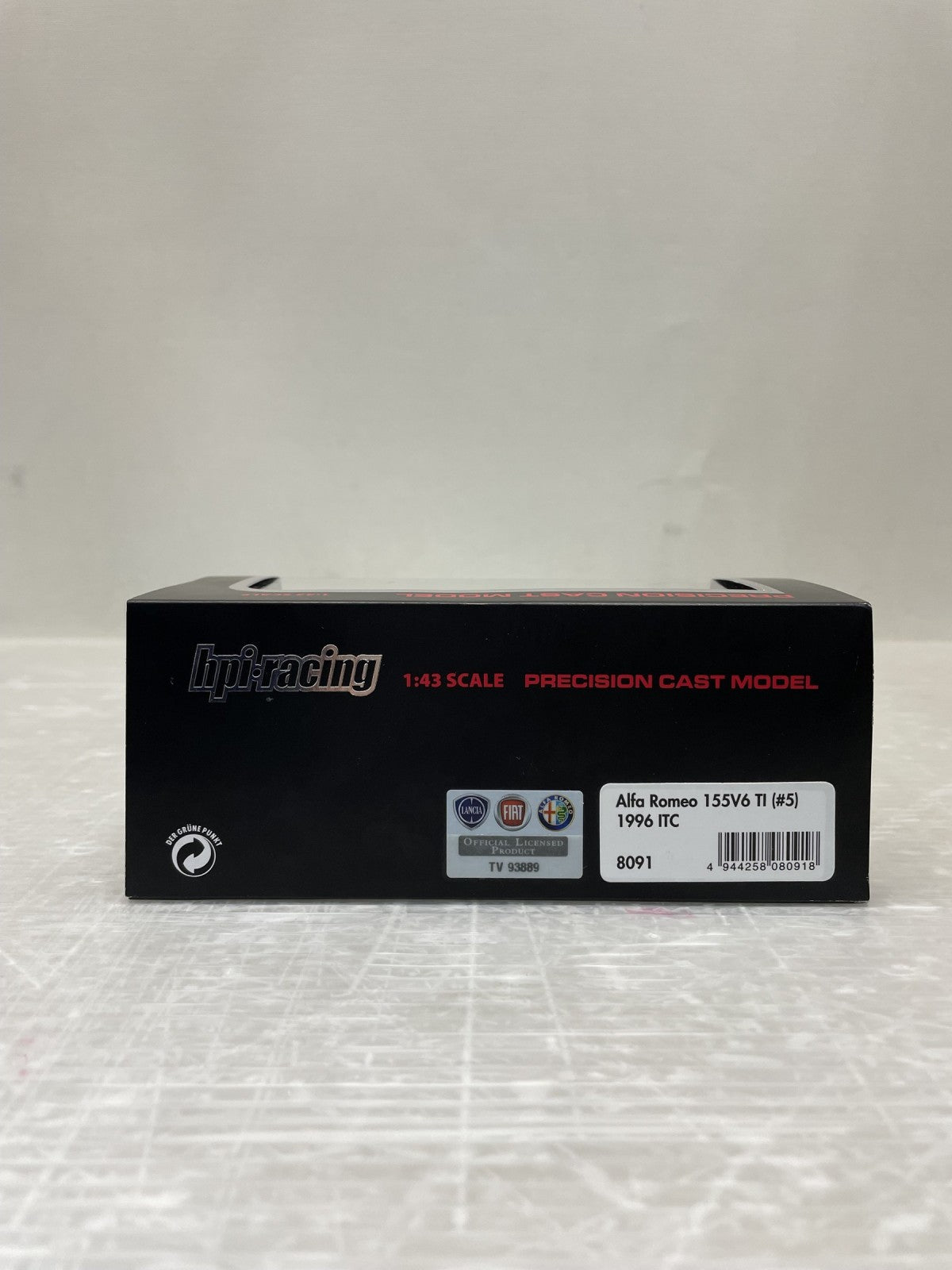 hpi 1/43 アルファロメオ155 V6TI #5 ミニカーその他