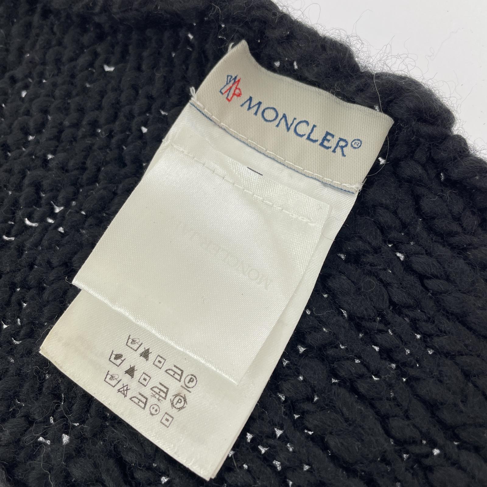 その他アクセサリー MONCLER マフラー ブラック