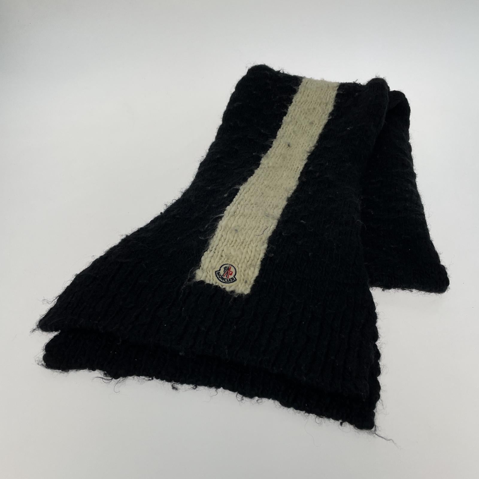 その他アクセサリー MONCLER マフラー ブラック