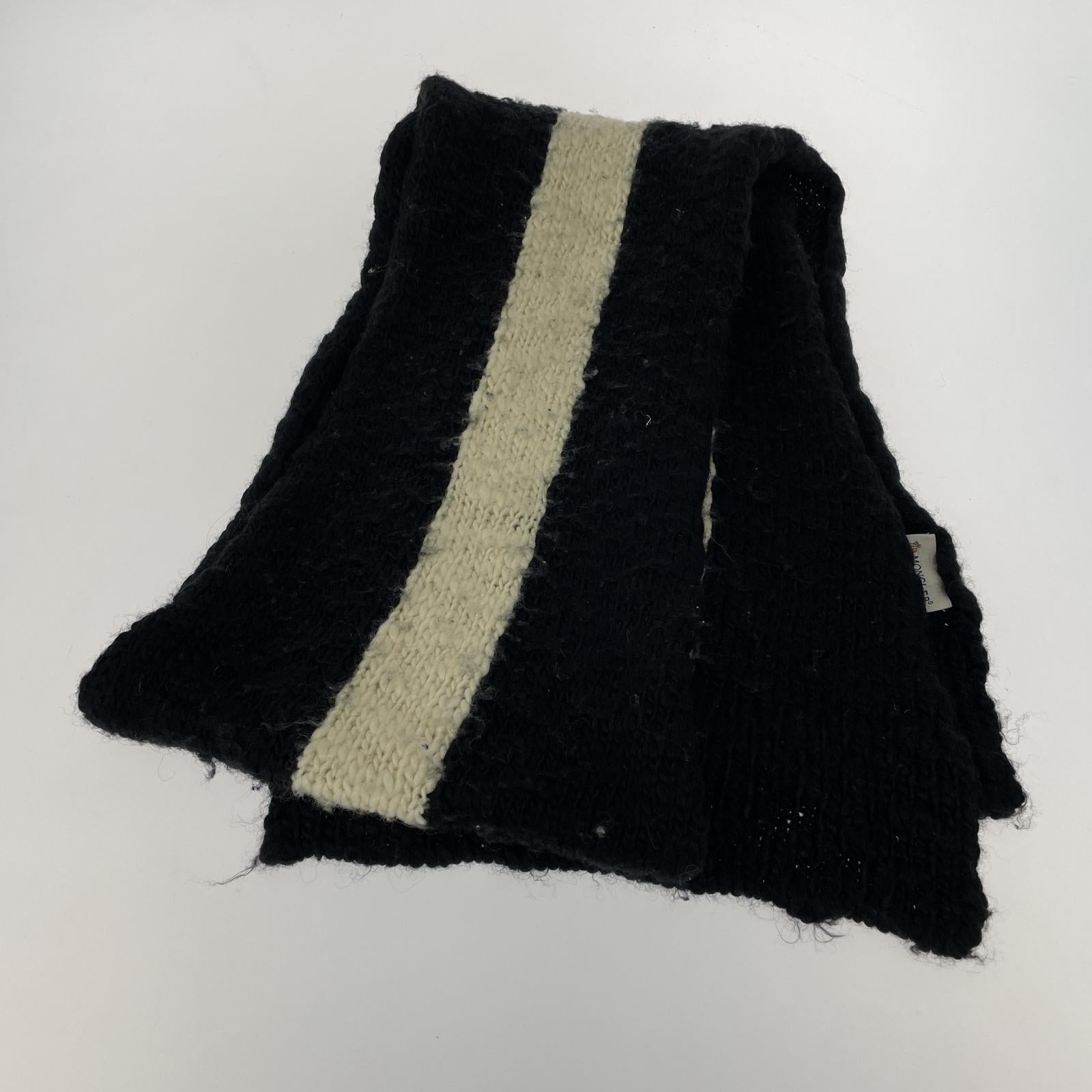 その他アクセサリー MONCLER マフラー ブラック