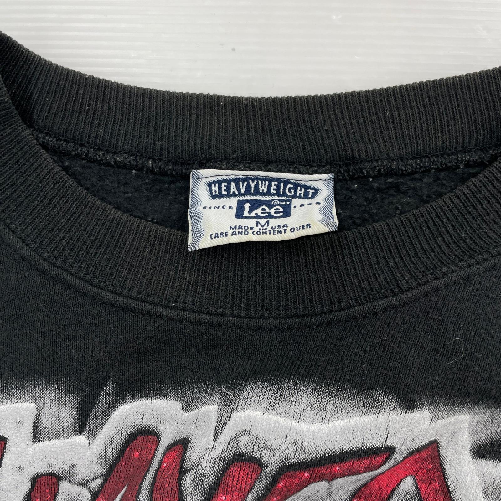 その他トップス SLAYER 90s Lee ボディ LIVE INTRUSION スウェット M M ブラック