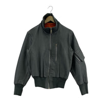 その他アウター PAUSCH ドイツ軍 レザージャケット GRY グレー