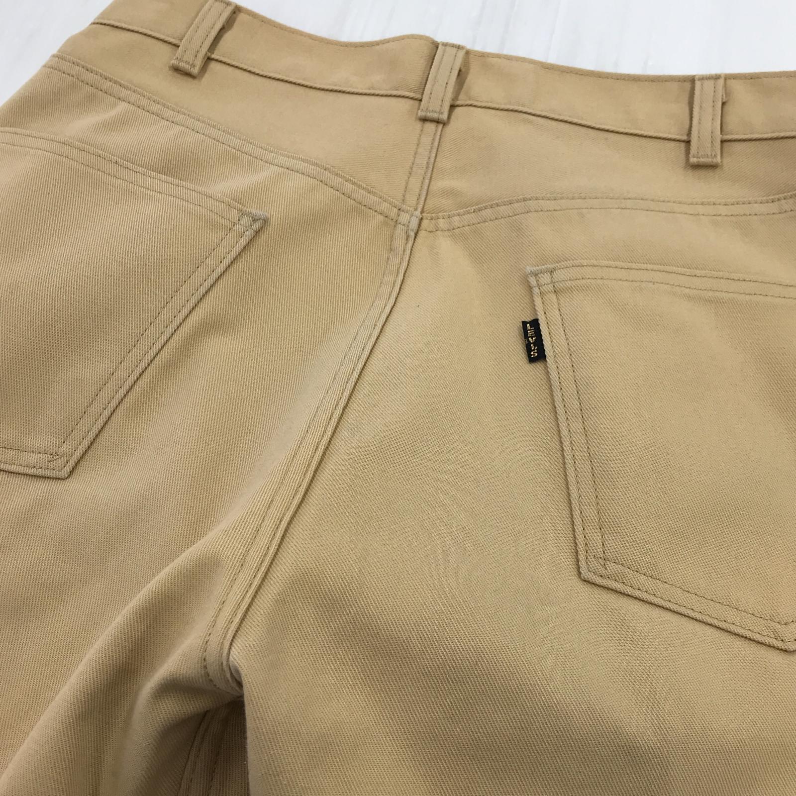 その他ボトムス Levi's 70s STA-PREST 黒タグ ベージュ W30 ベージュ