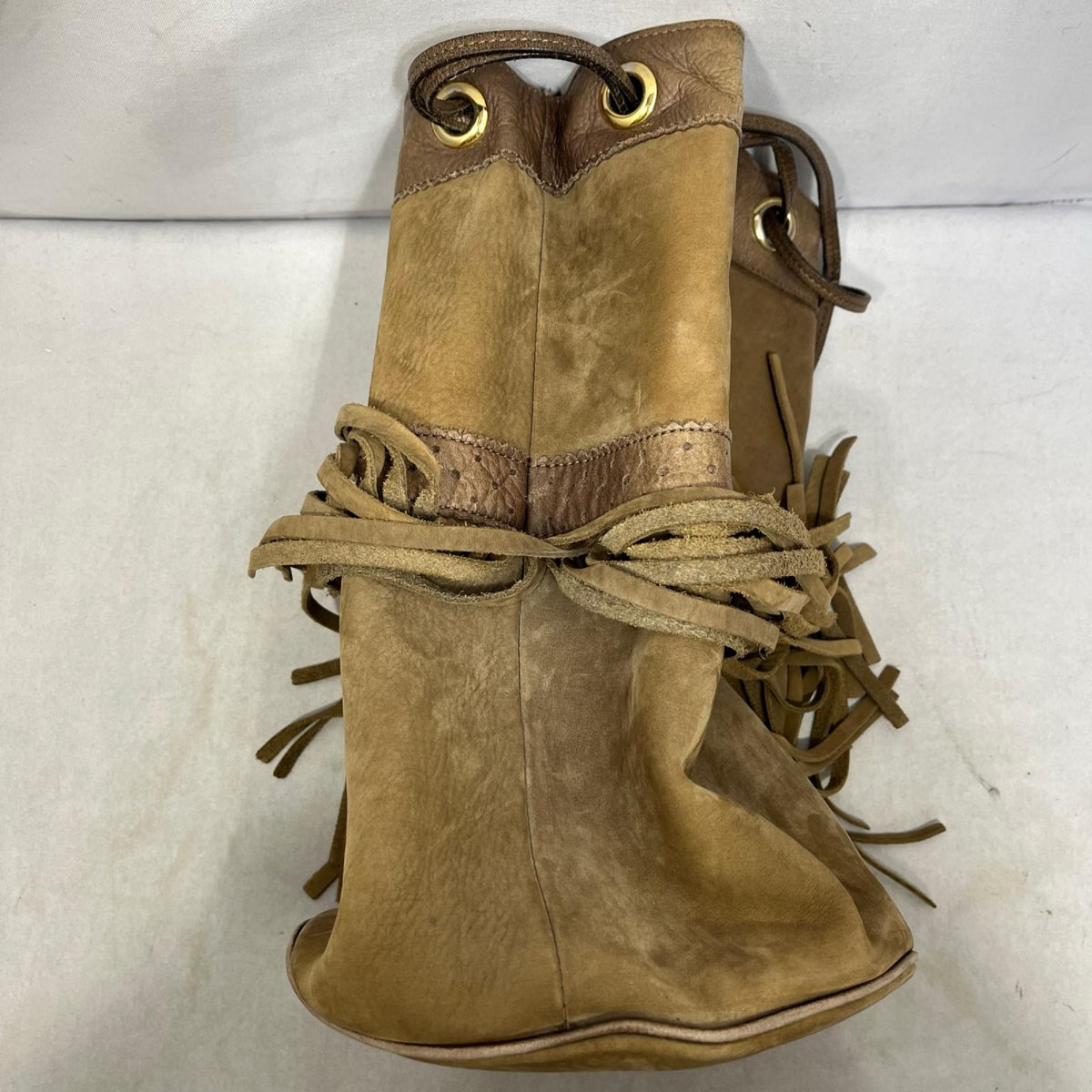 その他バッグ J&M Davidson フリンジバッグ ブラウン