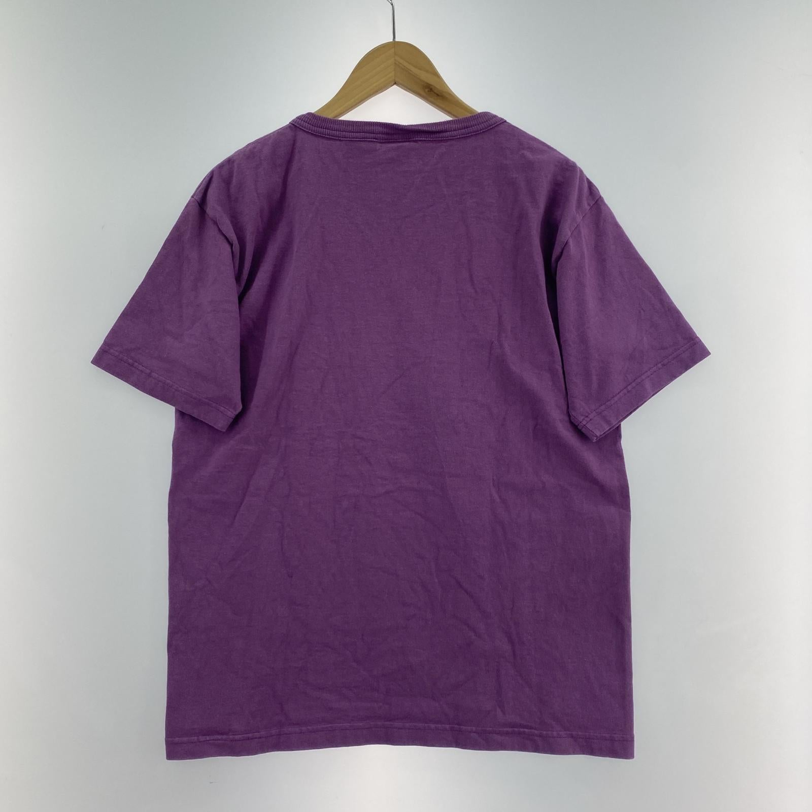 その他トップス Champion USA製 NYUカレッジTee/パープル (M) M パープル