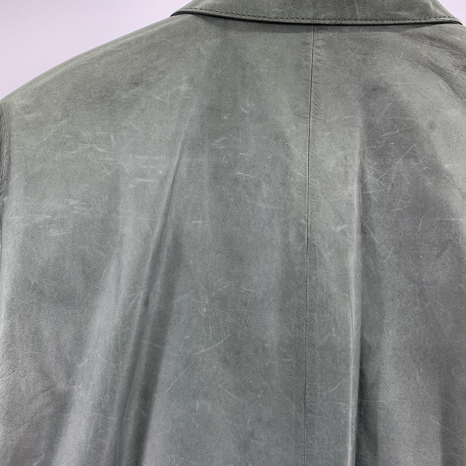 その他アウター theory ラムレザー レザージャケット S GRY S グレー