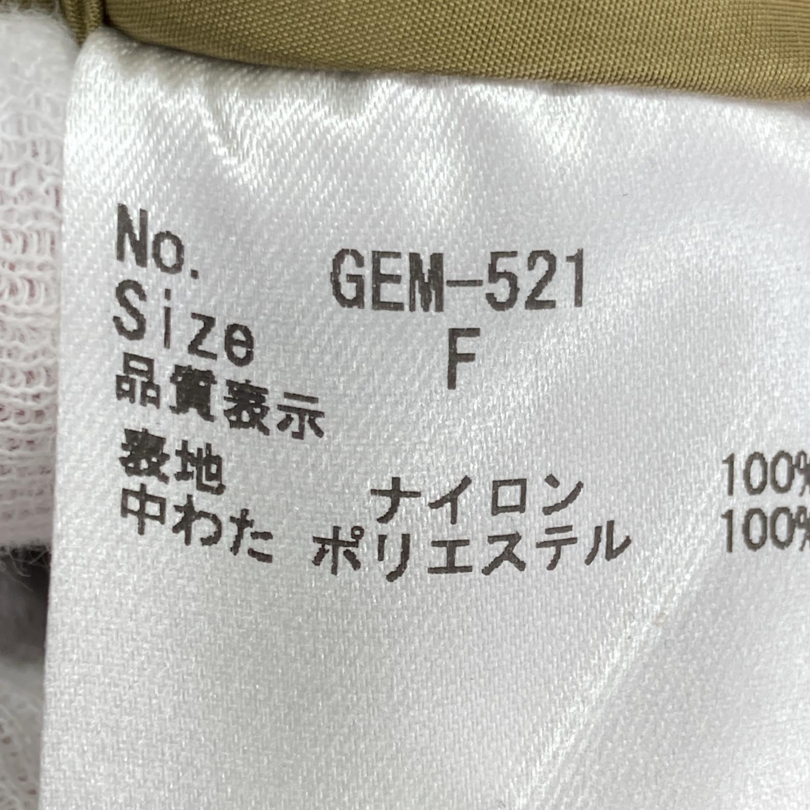 その他アウター LA PEAU DE GEM トグルボタンキルティングコート フリー
