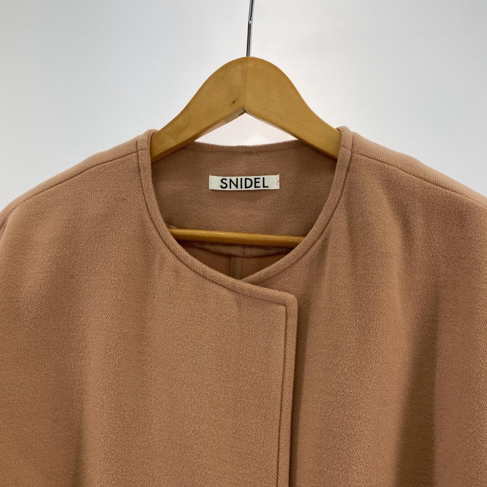 その他トップス snidel ノーカラーリバーライクコート ピンク