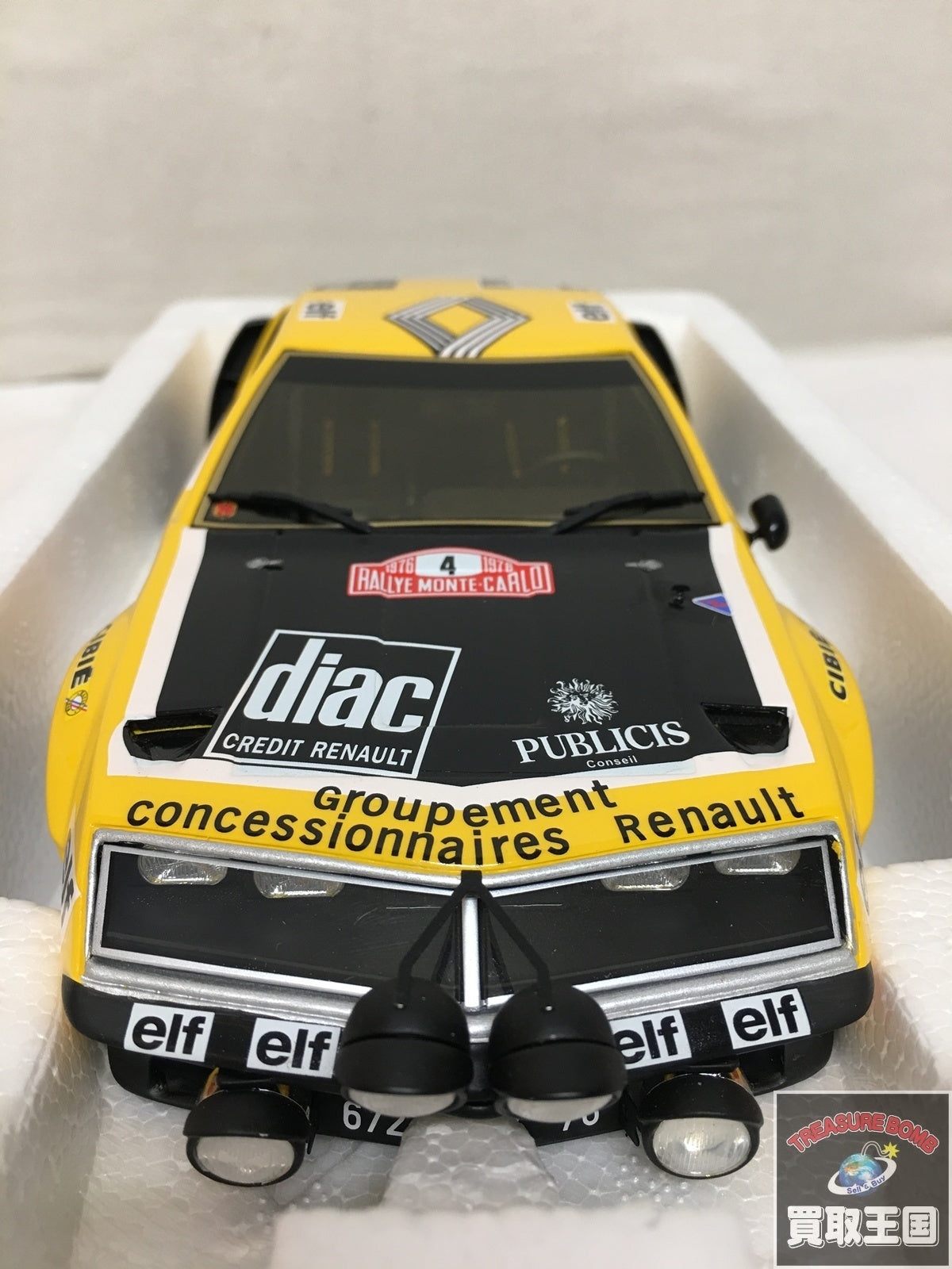 OttO mobile 1/18 アルピーヌ A310 1600 スケールカー