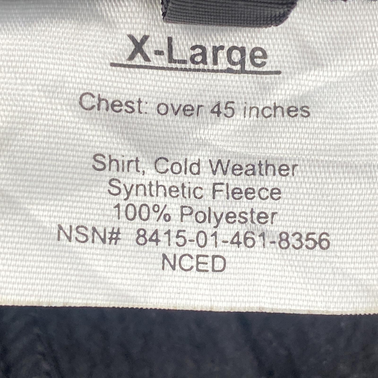 その他アウター U.S.ARMY NCED製 Synthetic Fleece ブラック (XL) ブラック