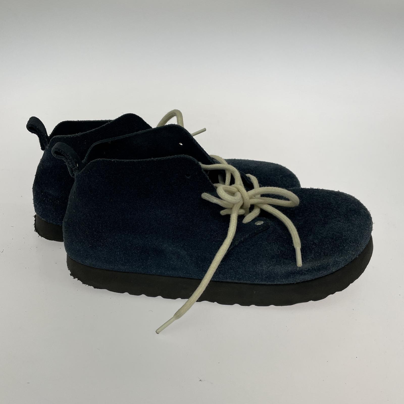 ブーツ BIRKENSTOCK/ショートブーツ/24.0cm/BLK 24cm (US6 UK5 1/2 EU38) ネイビー