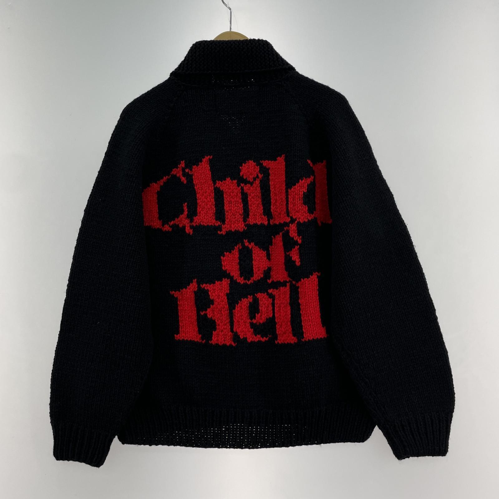 その他アウター Supreme Child of Hell Cowichan Sweater S S ブラック