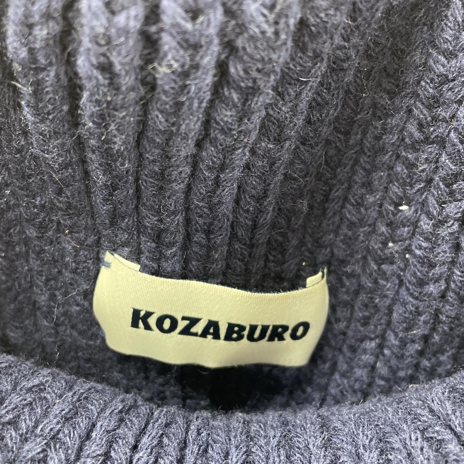 その他トップス KOZABURO タートルネックニット ネイビー フリー ネイビー