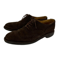 その他靴 PEAL&Co×Brooks Brothers ウイングチップスウェードシューズ ブラウン (26) ブラウン