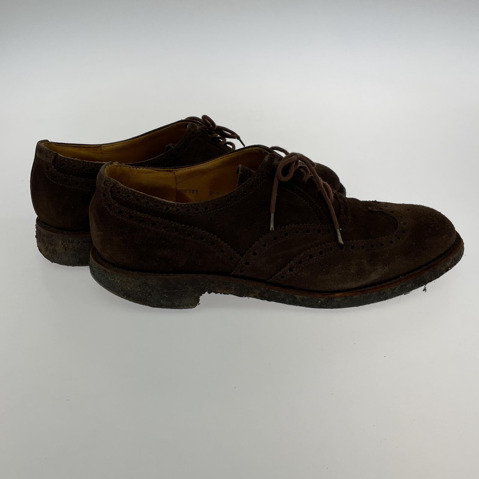 その他靴 PEAL&Co×Brooks Brothers ウイングチップスウェードシューズ ブラウン (26) ブラウン