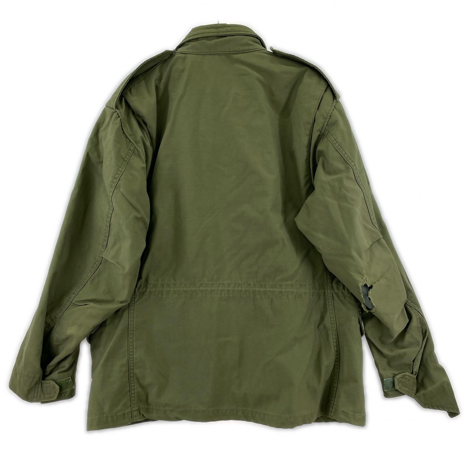 その他アウター VINTAGE M-65/グレーライナー/アルミジップ/M-S M グリーン