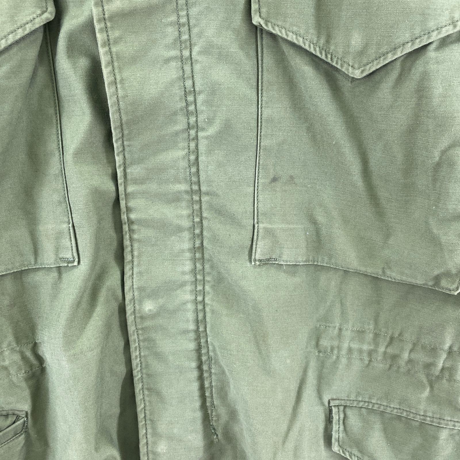 その他アウター VINTAGE M-65/グレーライナー/アルミジップ/M-S M グリーン