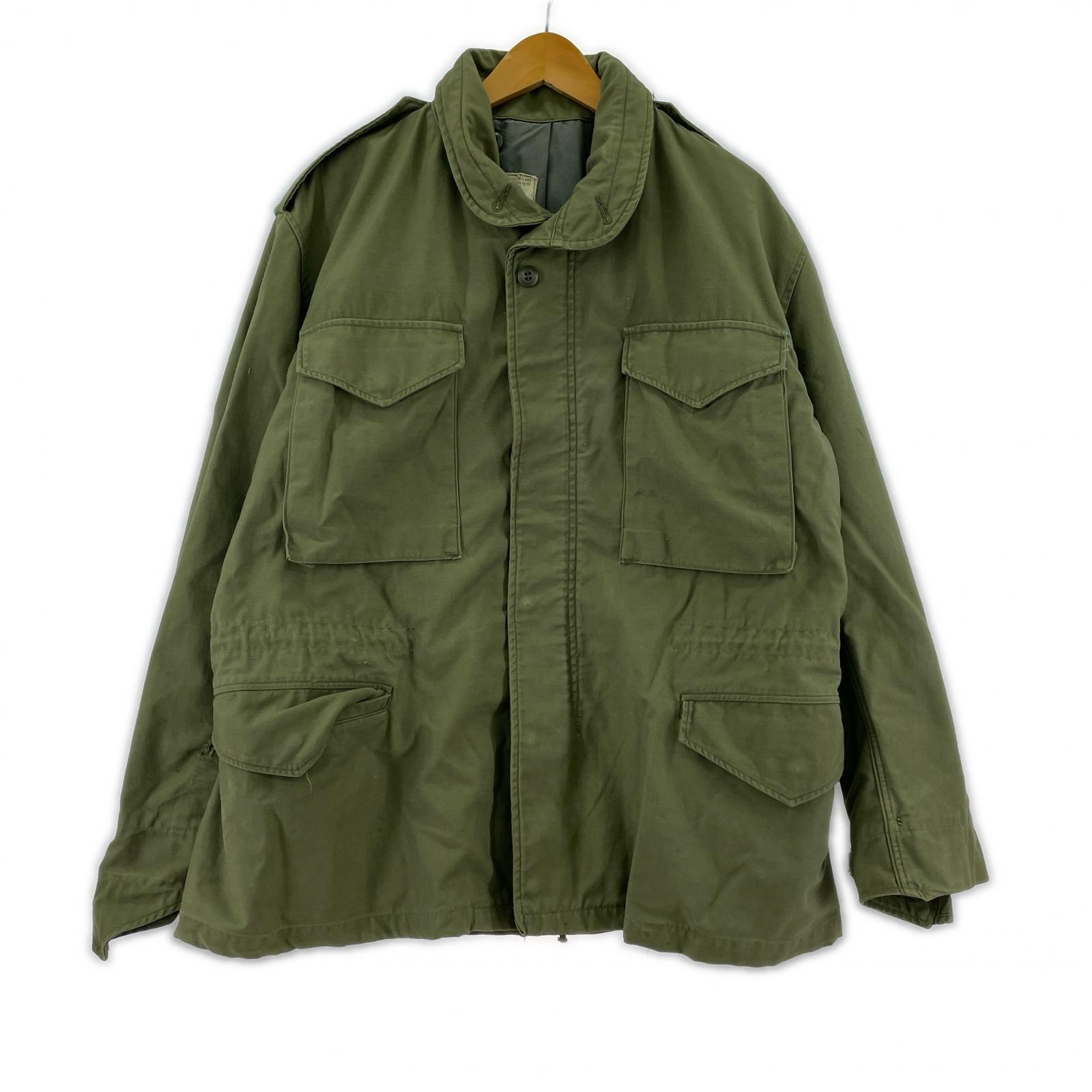 その他アウター VINTAGE M-65/グレーライナー/アルミジップ/M-S M グリーン