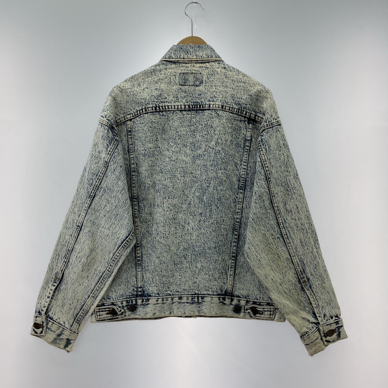 その他アウター Levi's 70507/ケミカルウォッシュ/デニムジャケット/M M ブルー