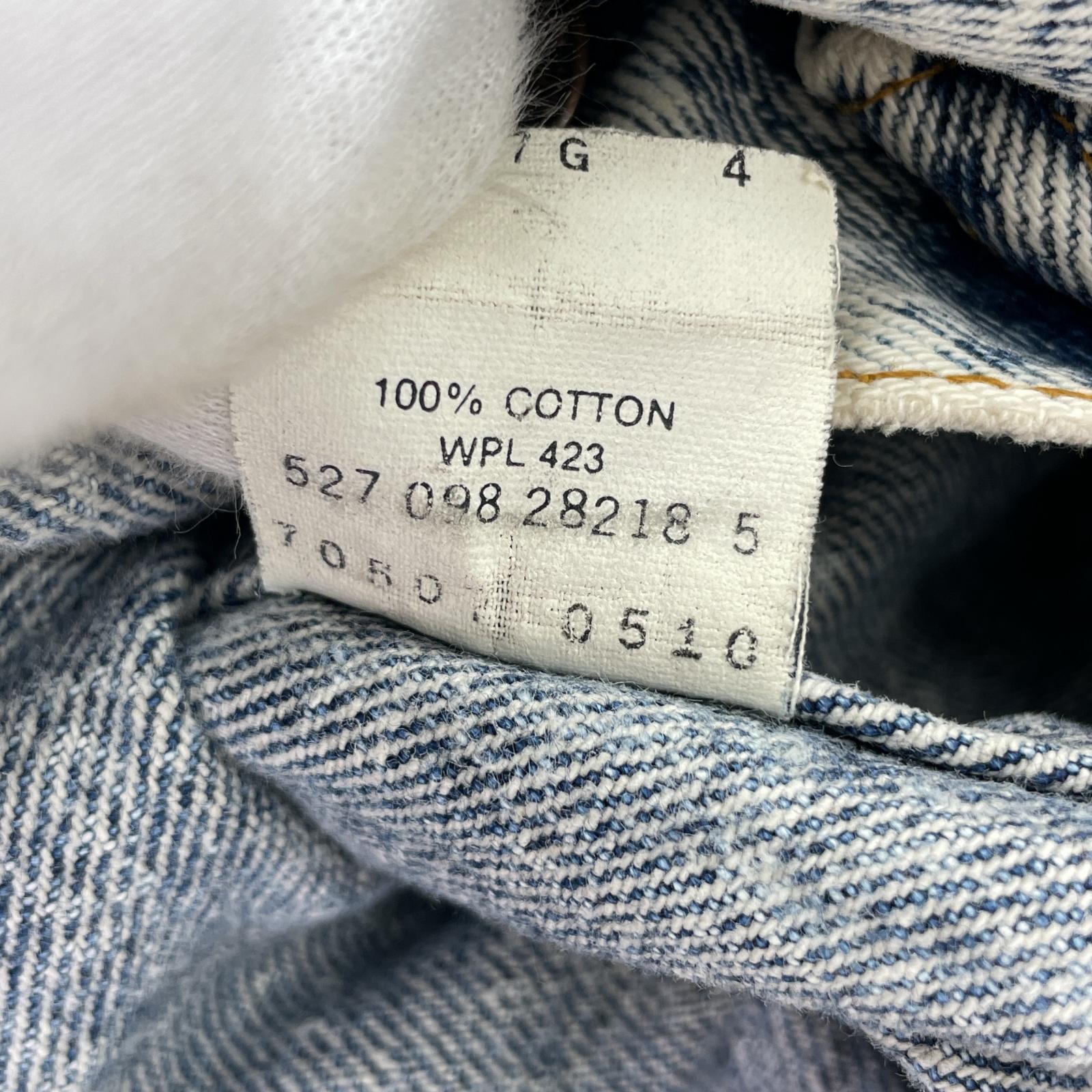 その他アウター Levi's 70507/ケミカルウォッシュ/デニムジャケット/M M ブルー