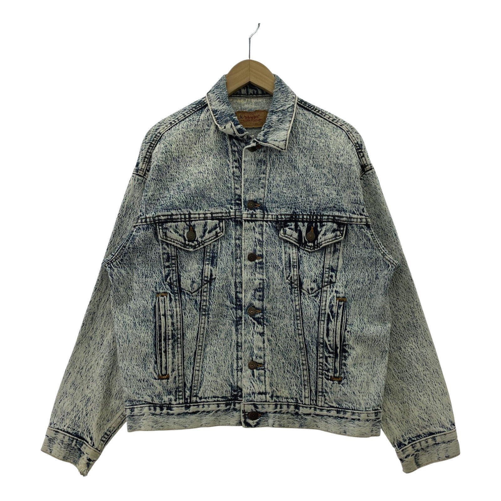 その他アウター Levi's 70507/ケミカルウォッシュ/デニムジャケット/M M ブルー