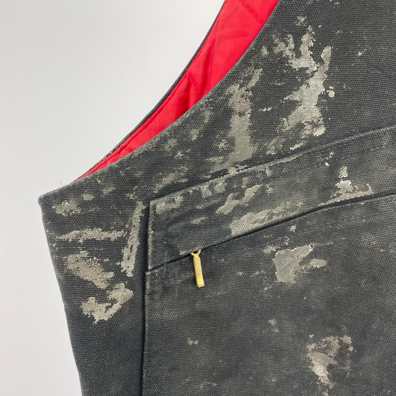 その他ボトムス Carhartt オーバーオール/ダック地/黒 ブラック