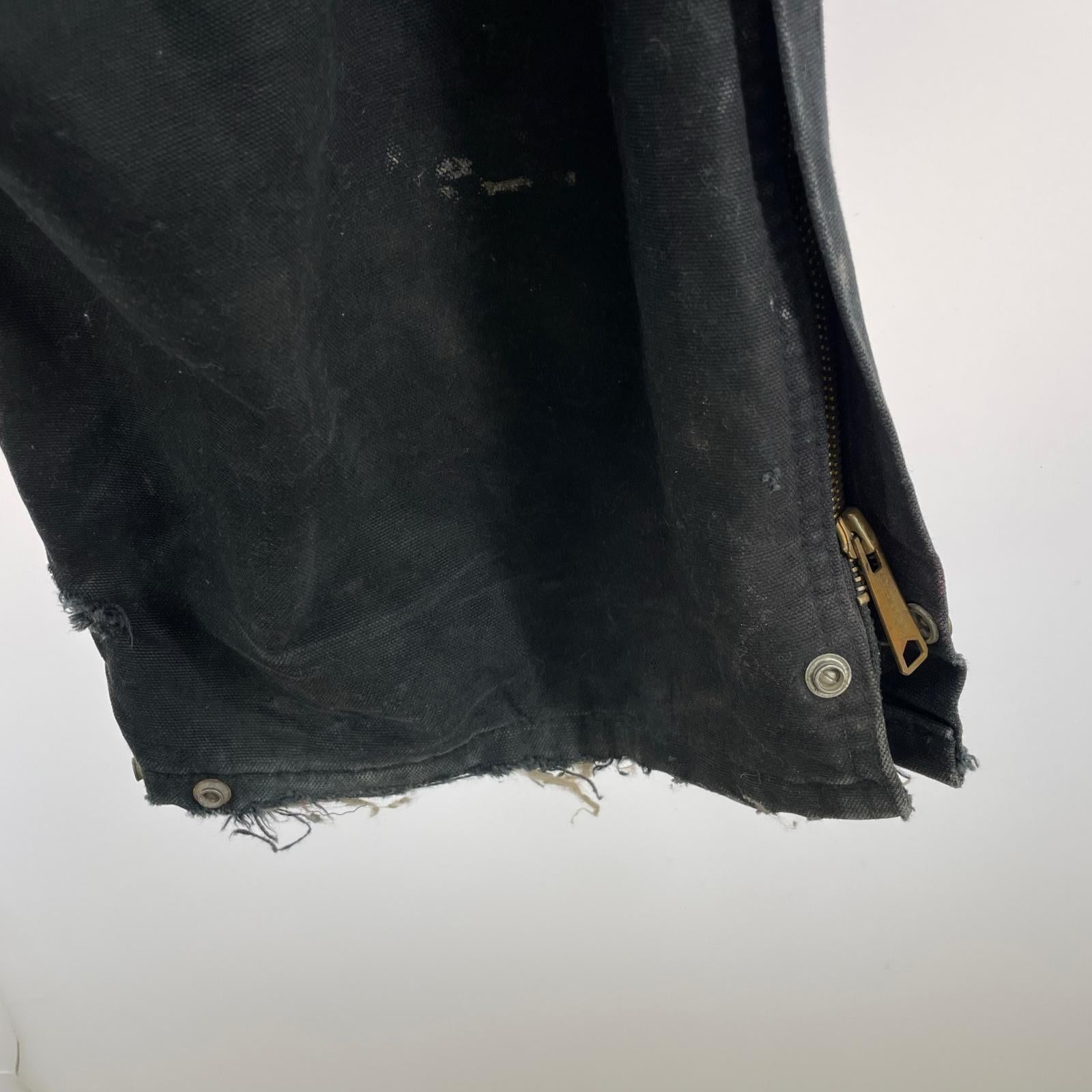 その他ボトムス Carhartt オーバーオール/ダック地/黒 ブラック
