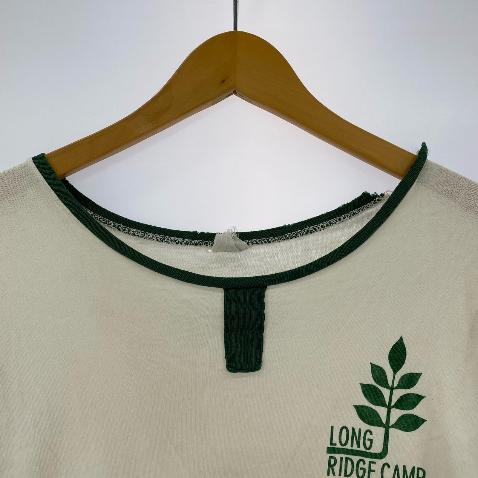 その他トップス Champion 60s/チョコチン リンガー 染込み/Tシャツ