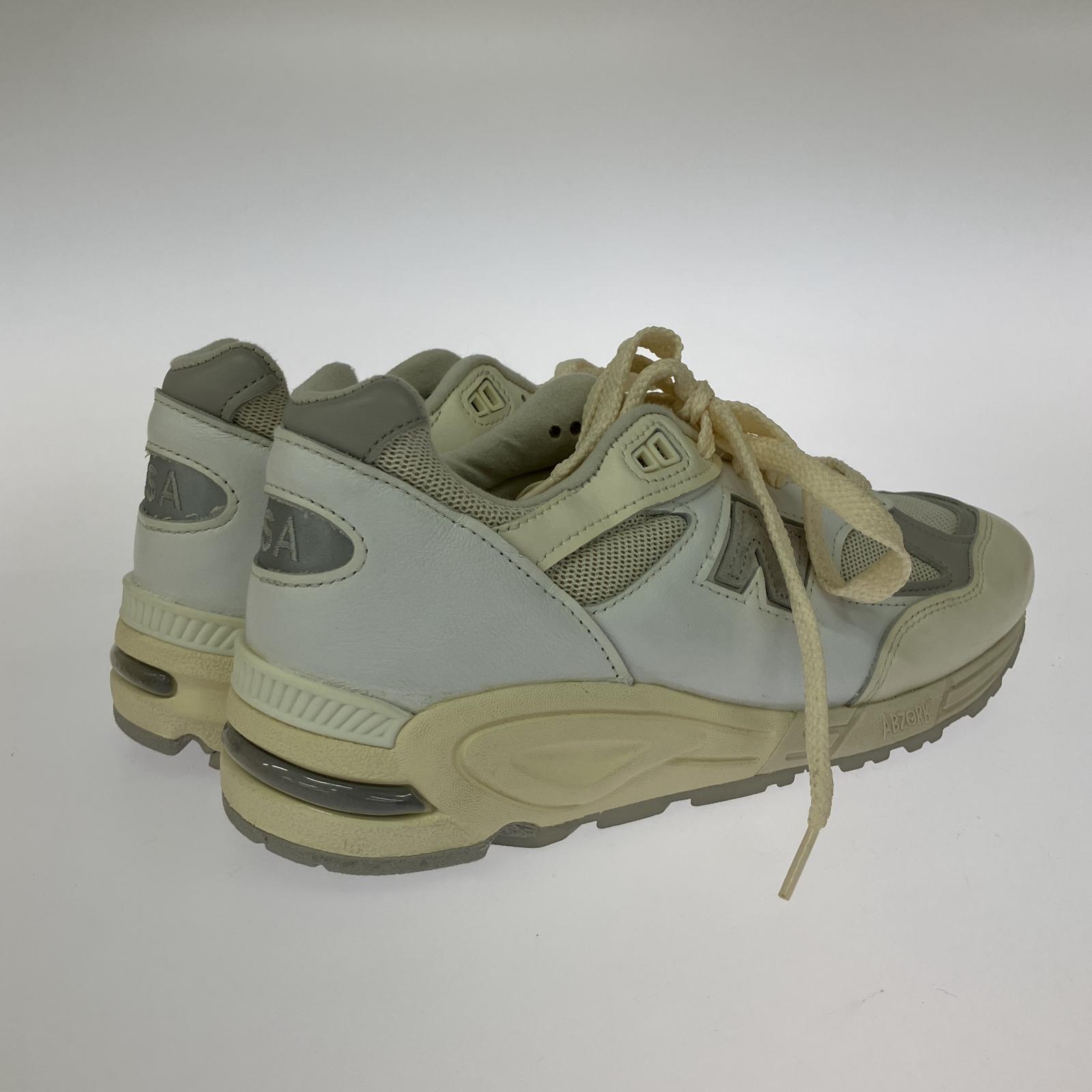 スニーカー NEW BALANCE 990V2 Sea Salt M990TC2 (26.5) ホワイト