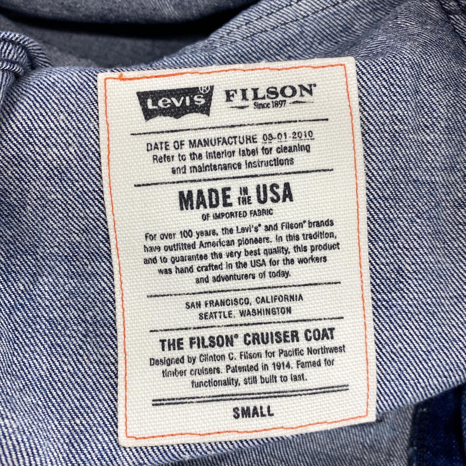 その他アウター Levi's×FILSON デニムカバーオール (S) S ネイビー
