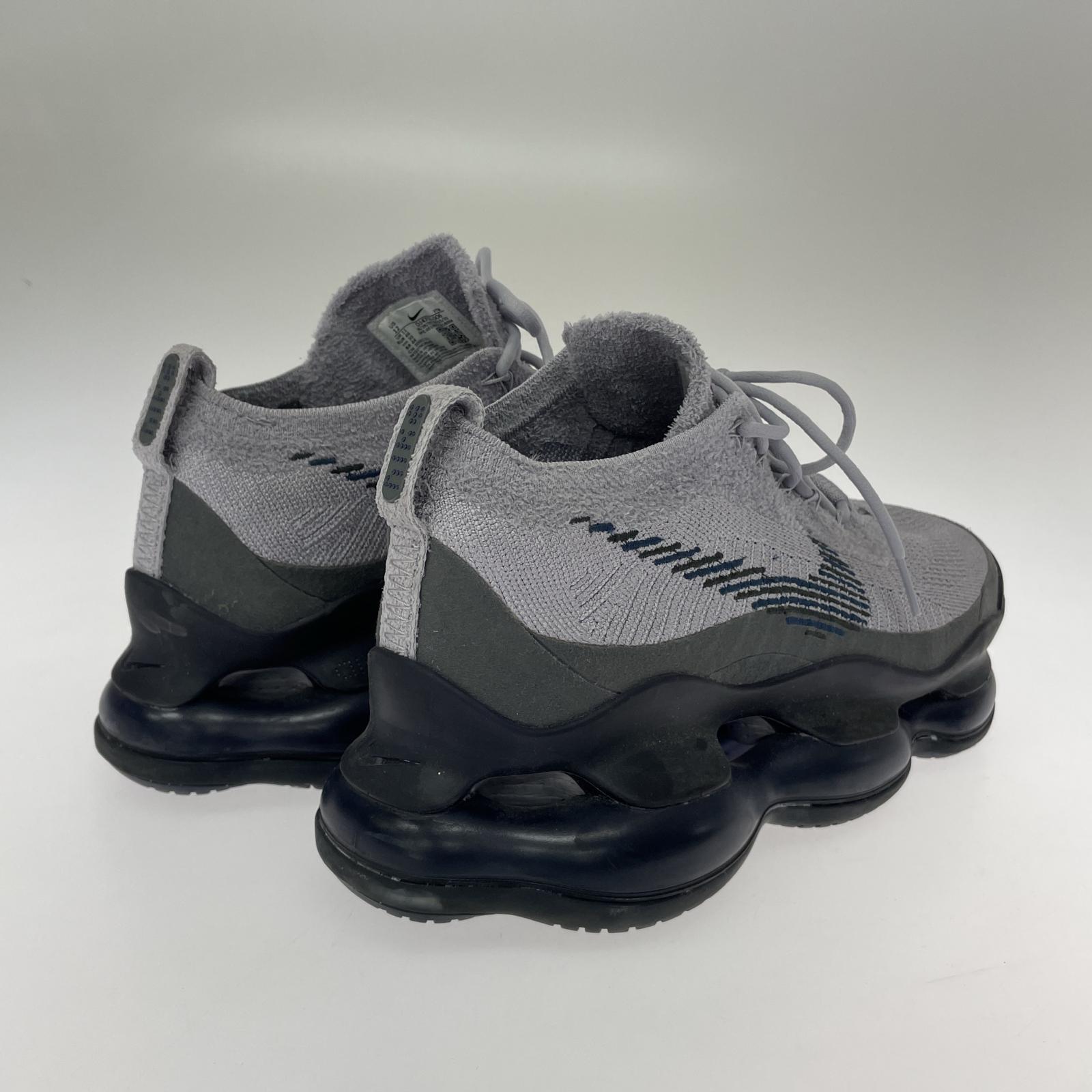 スニーカー NIKE AIR MAX SCORPION FK PEWTER DJ4701-006 30cm (US12 UK11 1/2 EU50) グレー