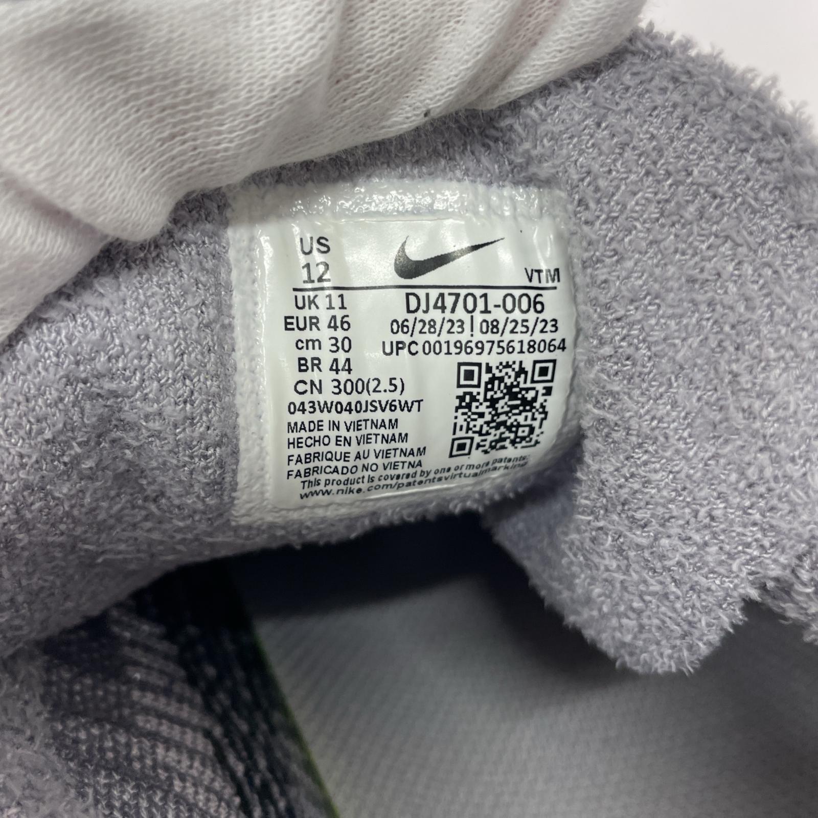 スニーカー NIKE AIR MAX SCORPION FK PEWTER DJ4701-006 30cm (US12 UK11 1/2 EU50) グレー
