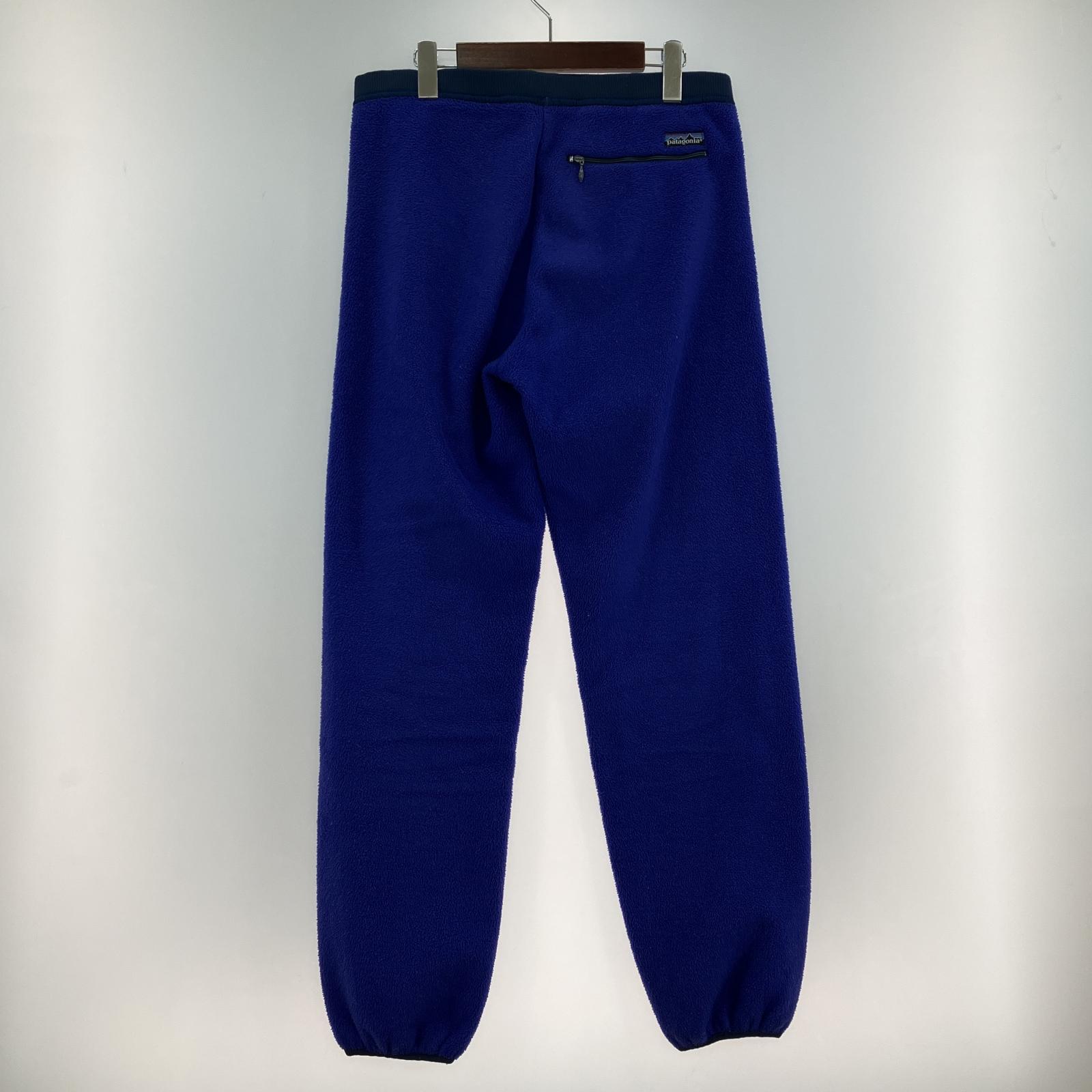 その他ボトムス patagonia USA製 80s フリースパンツ M M ブルー