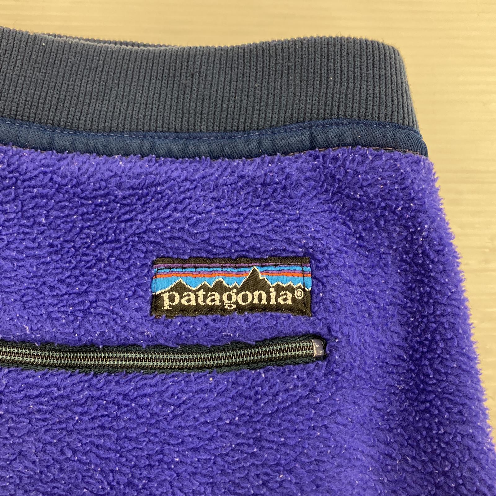 その他ボトムス patagonia USA製 80s フリースパンツ M M ブルー