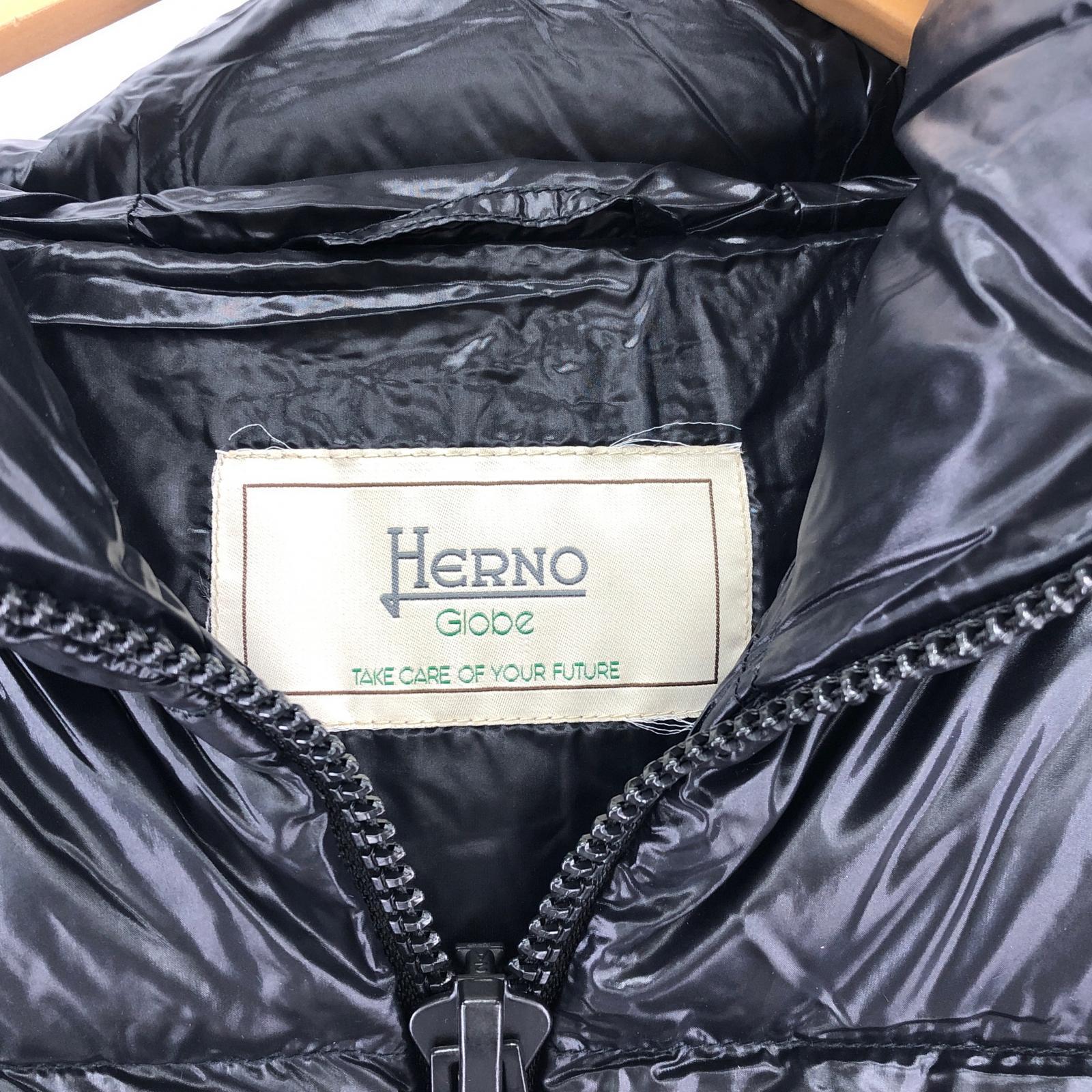 その他アウター HERNO ダウンベスト ブラック 38 PI1308D-1 38 ブラック
