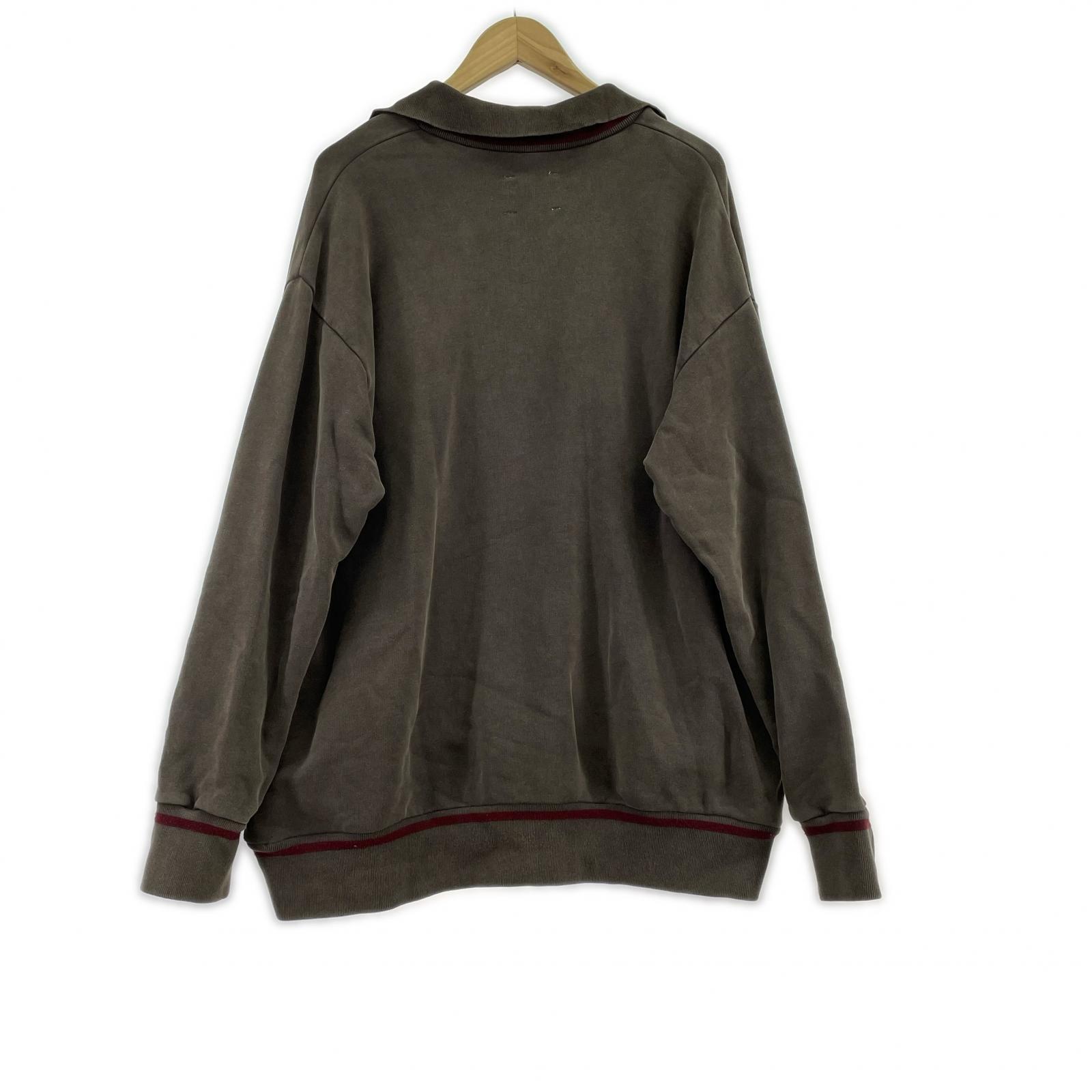 その他トップス AMERI 24AW CONCEPT LOGO EMBROIDERY SWEAT TO ブラウン