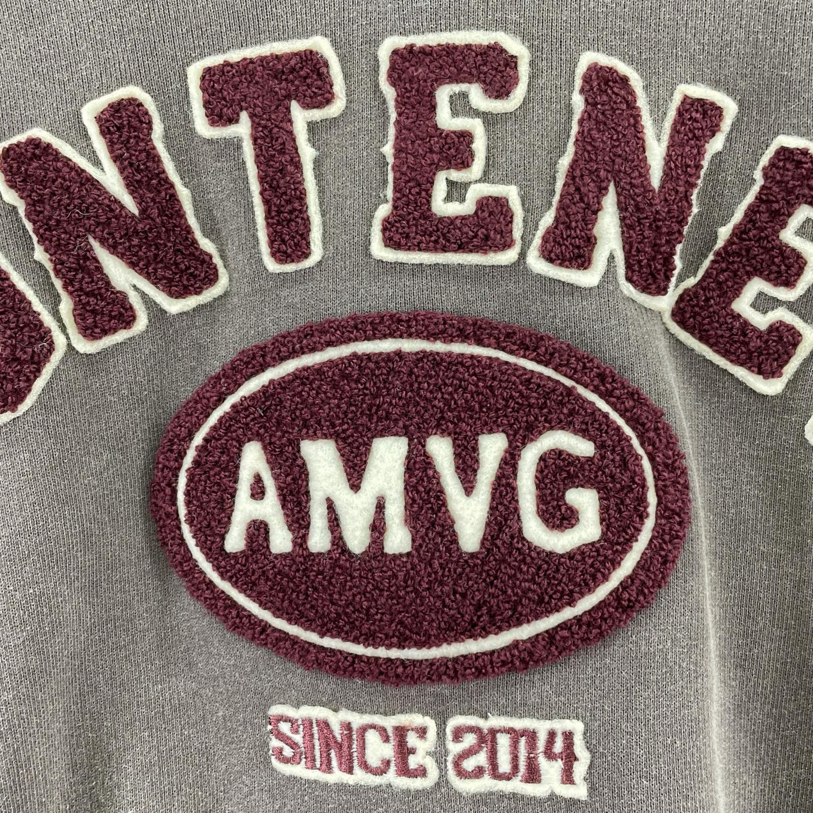 その他トップス AMERI 24AW CONCEPT LOGO EMBROIDERY SWEAT TO ブラウン