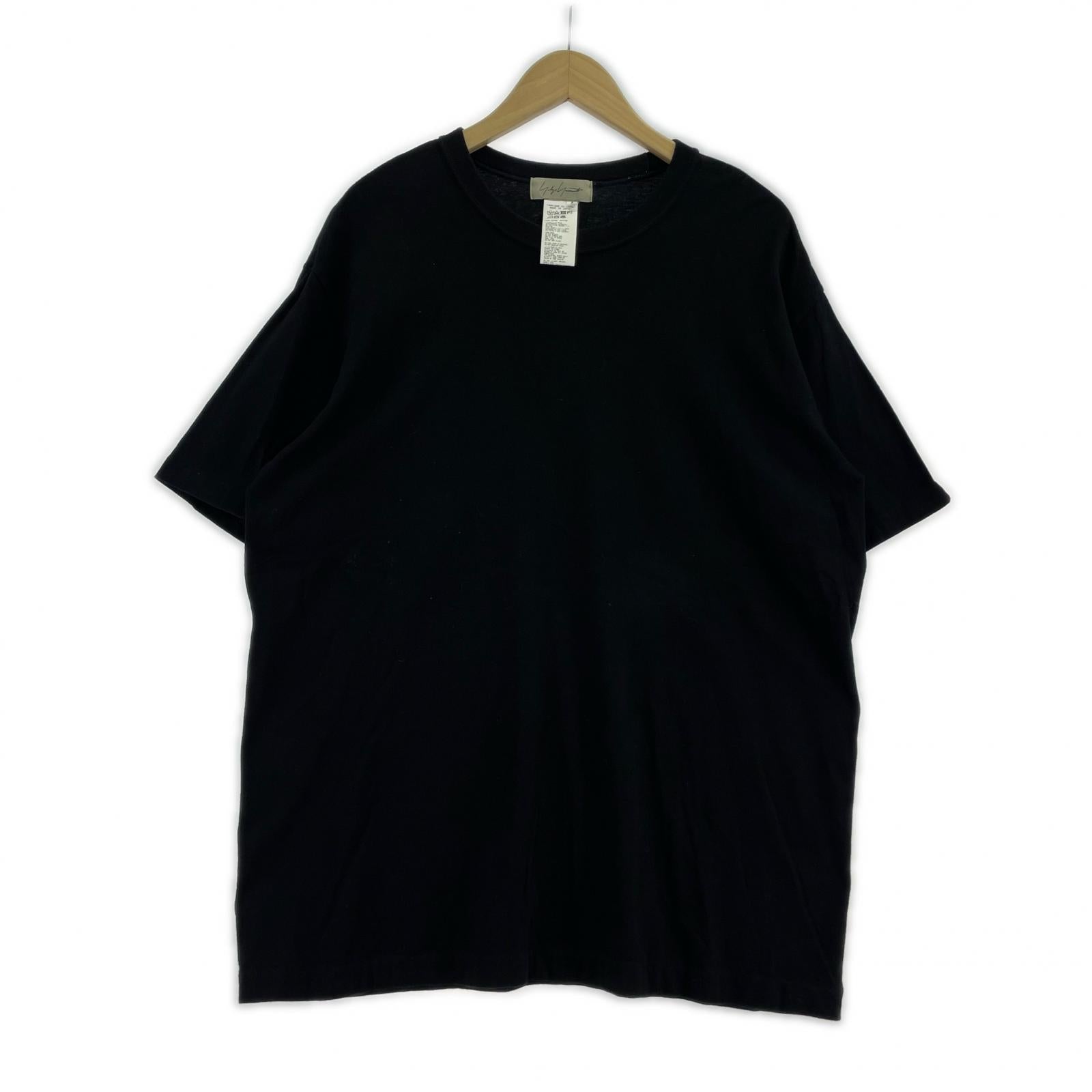 その他トップス Yohji Yamamoto バックプリントS/Sカットソー 黒 4 ブラック