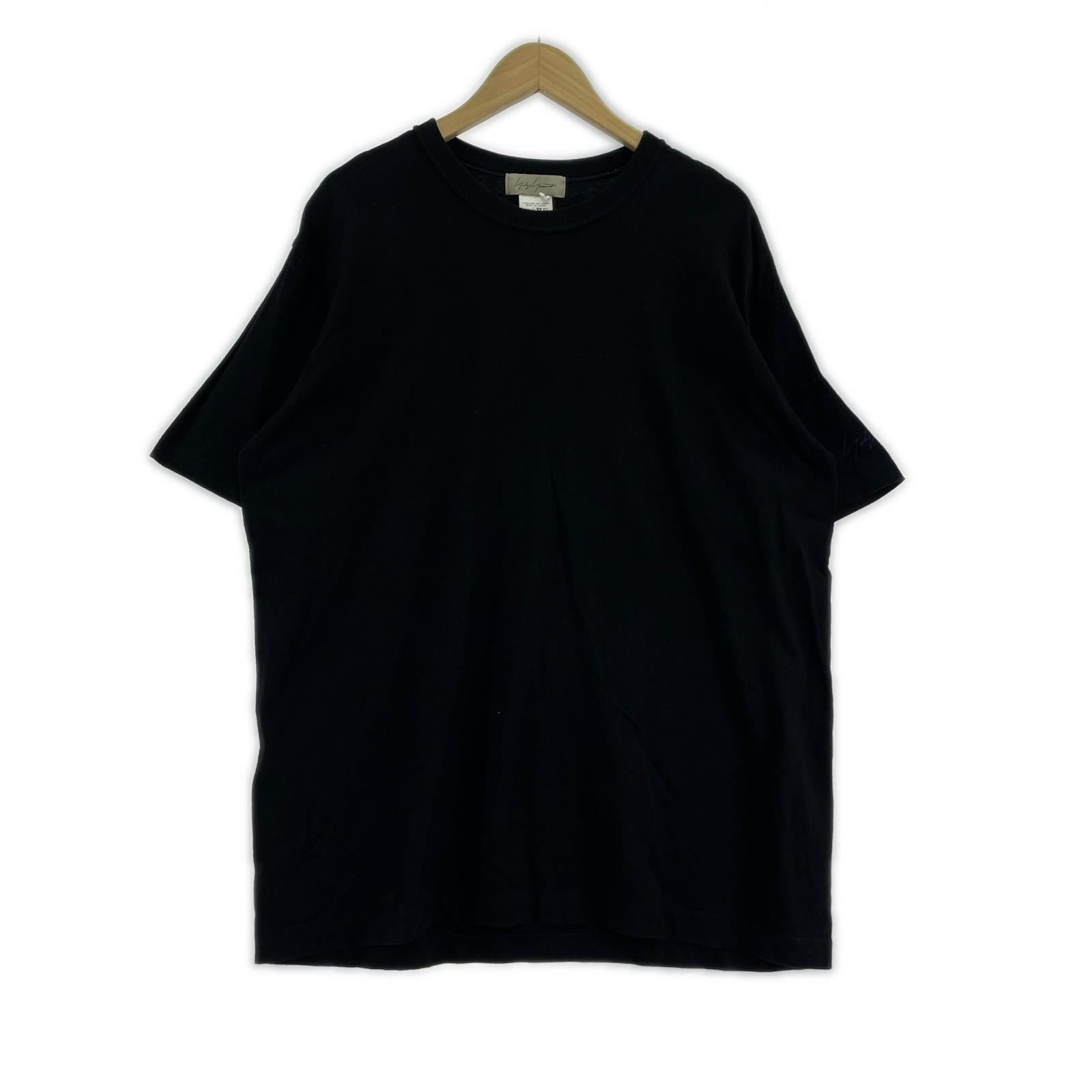 その他トップス Yohji Yamamoto 袖プリントS/Sカットソー 4 ブラック