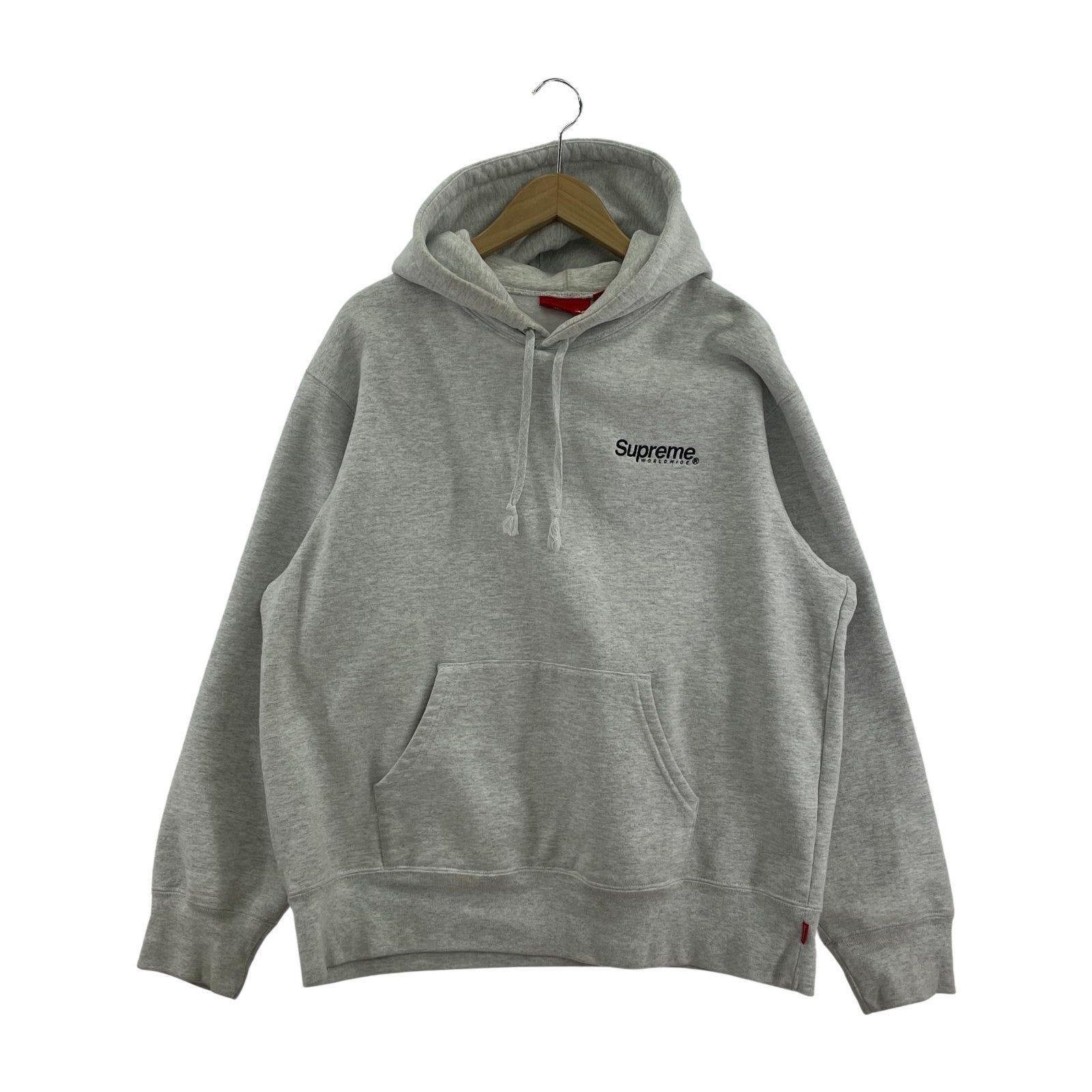 その他トップス supreme worldwide hooded sweatshirt グレー(M) M グレー