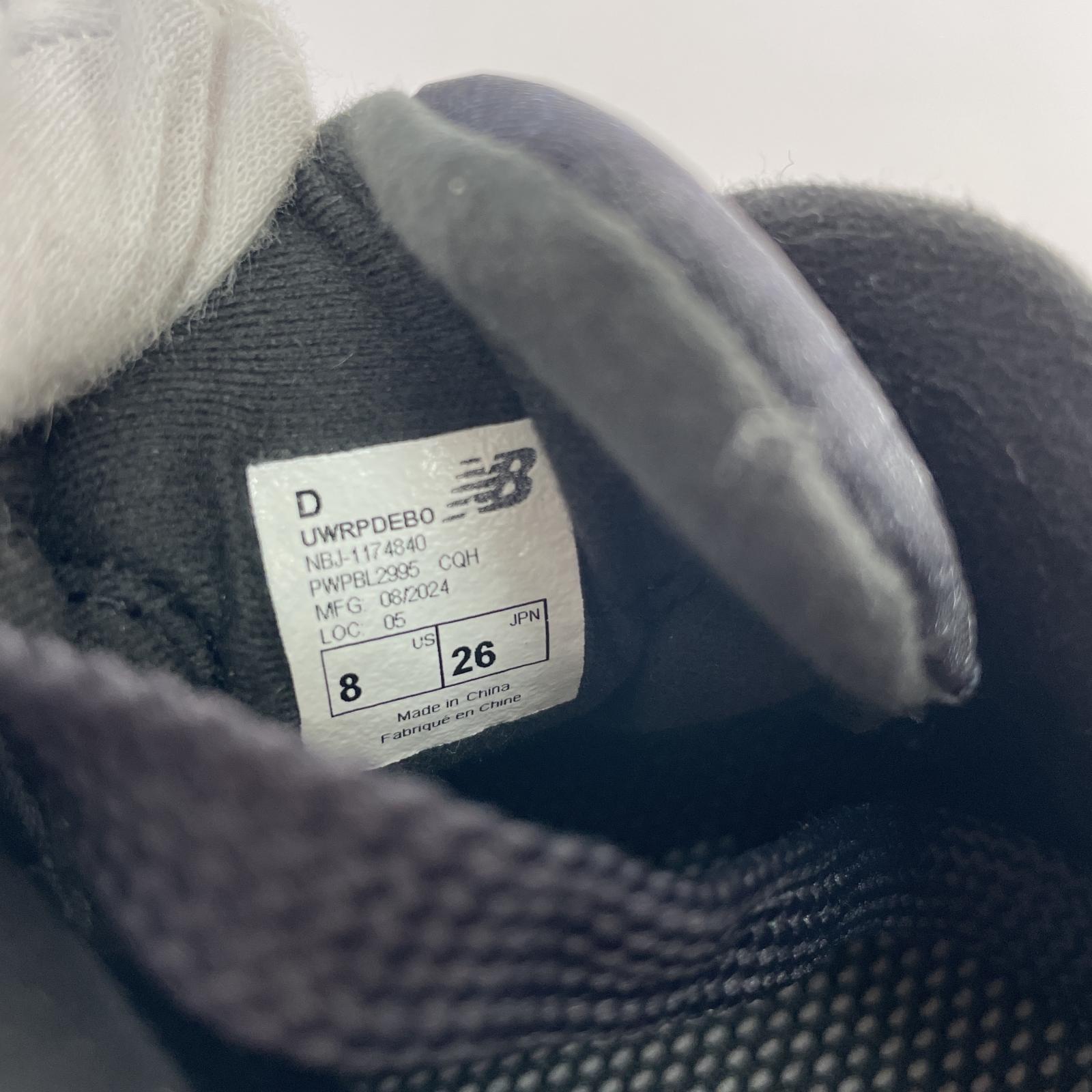 スニーカー NEW BALANCE WARPED RUNNER UWRPDCCA 26.0cm 26cm (US8 UK7 1/2 EU42) ブラック