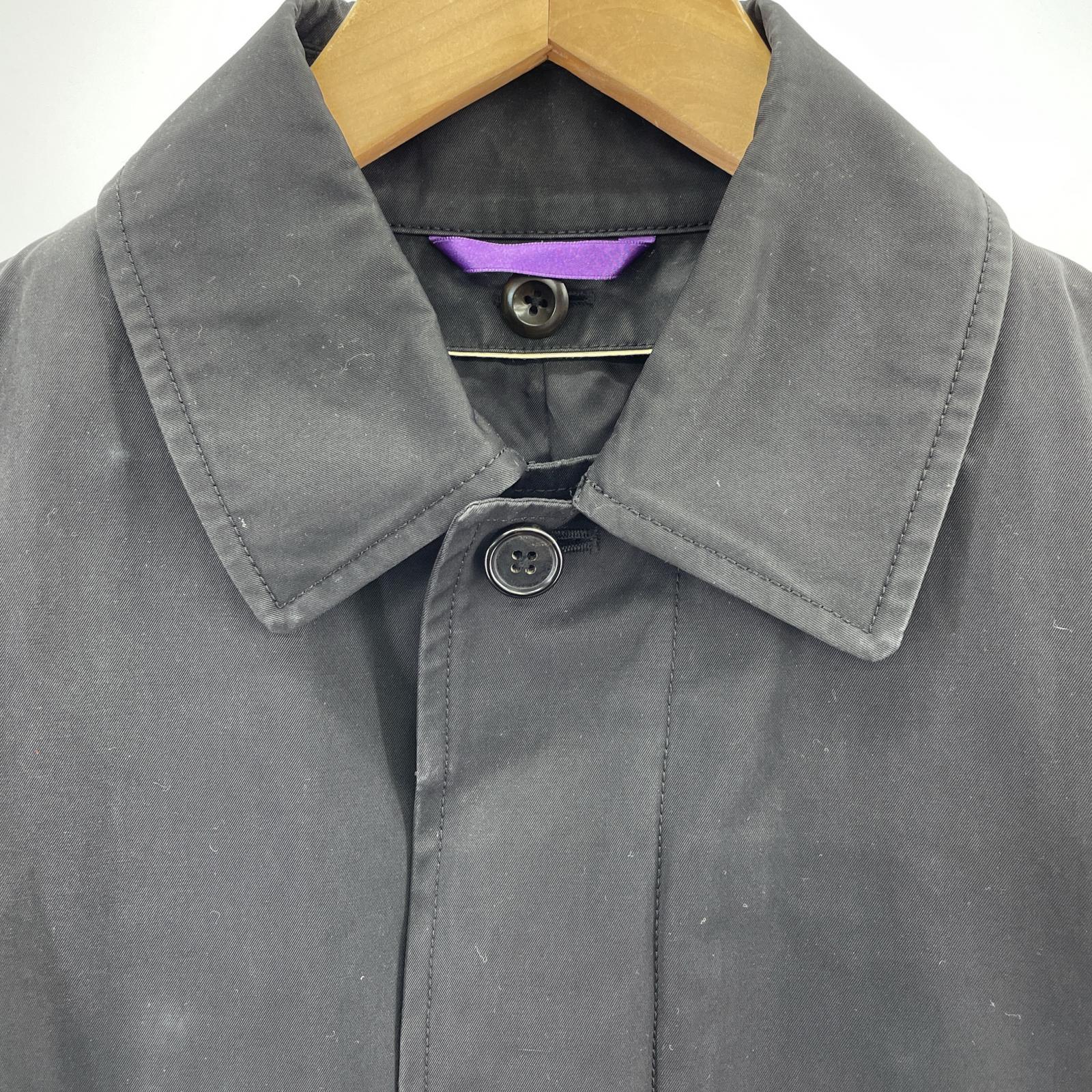 その他アウター PAUL SMITH COLLECTION ステンカラーコート 黒 (S) S ブラック