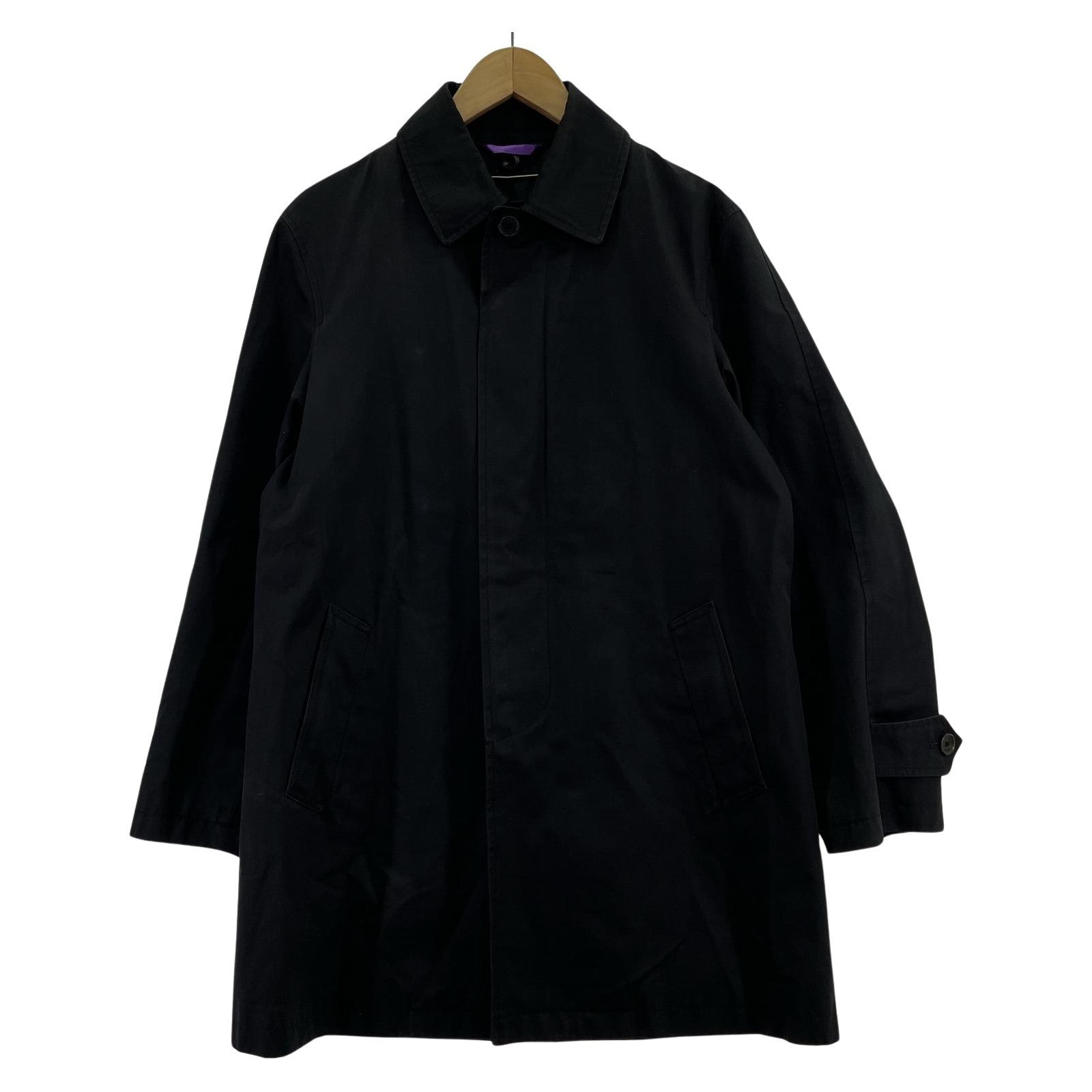 その他アウター PAUL SMITH COLLECTION ステンカラーコート 黒 (S) S ブラック