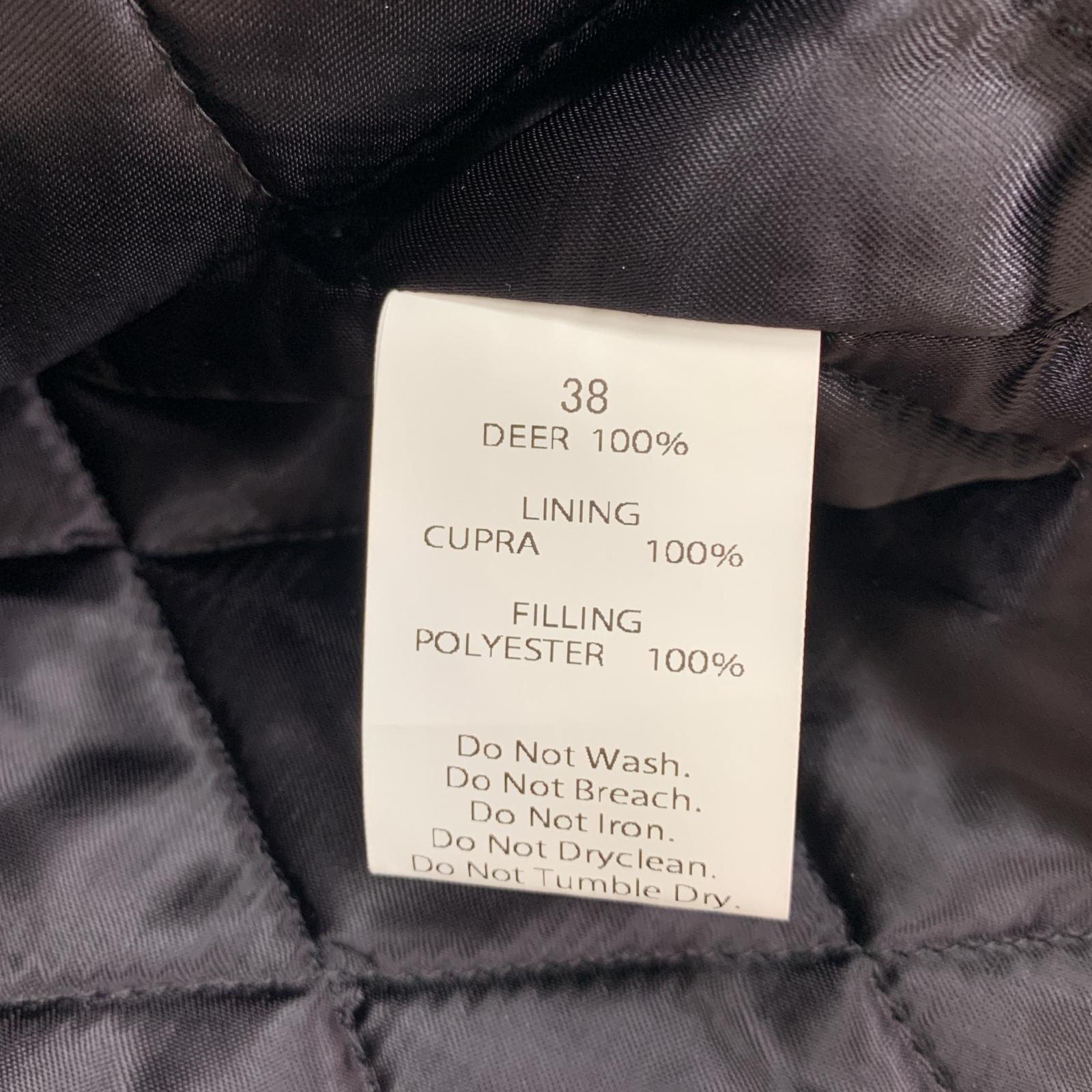 その他アウター FINE CREEK&CO ACJK045 5th LEON Deer ダブルライダースジャケット (38) 38 ブラウン